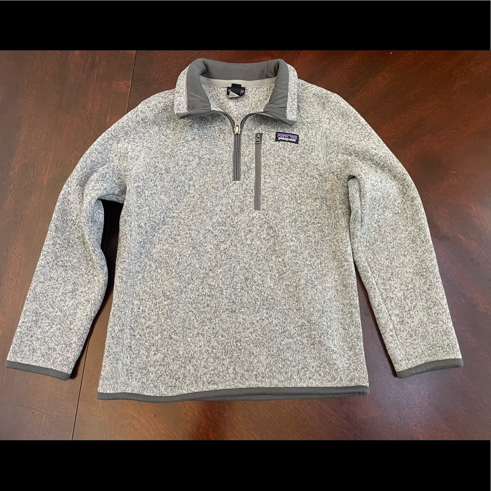 Boys Patagonia Better Sweater Half Zip